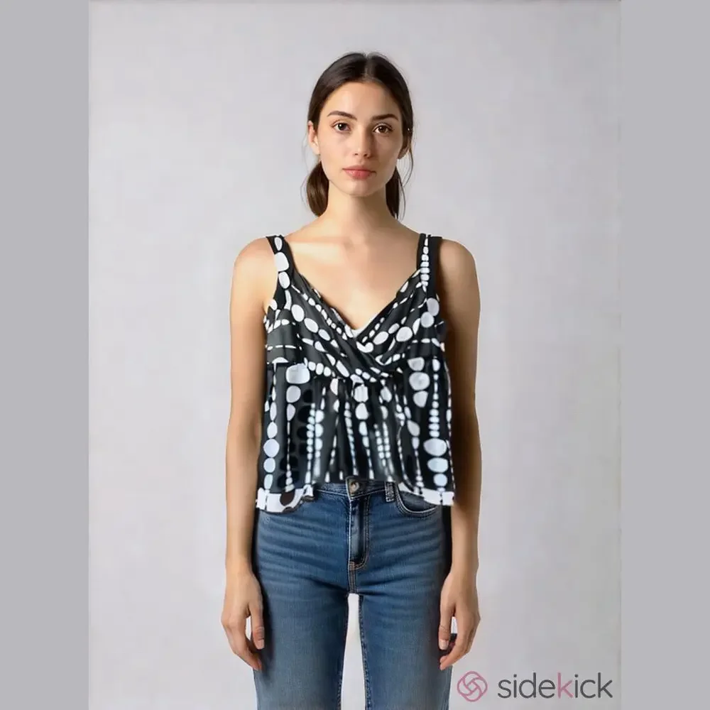 ANNE Klein  Chiffon Dot Tank,  Size 0X NWOT - Picture 10 of 10